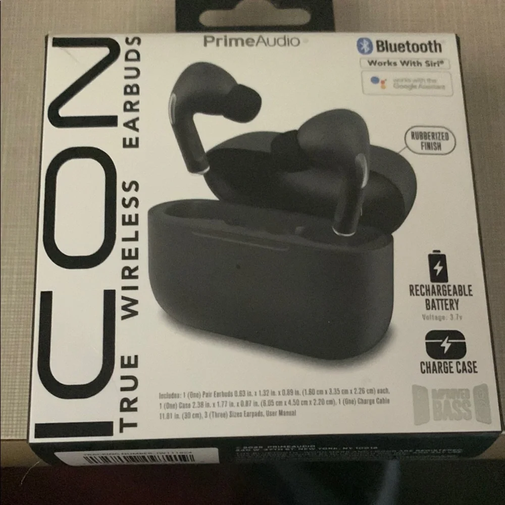 ICON True Wireless Earbuds - Black